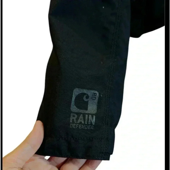 Men’s Carhartt Full Swing Rain Defender Jacket Size  L - Picture 4 of 7